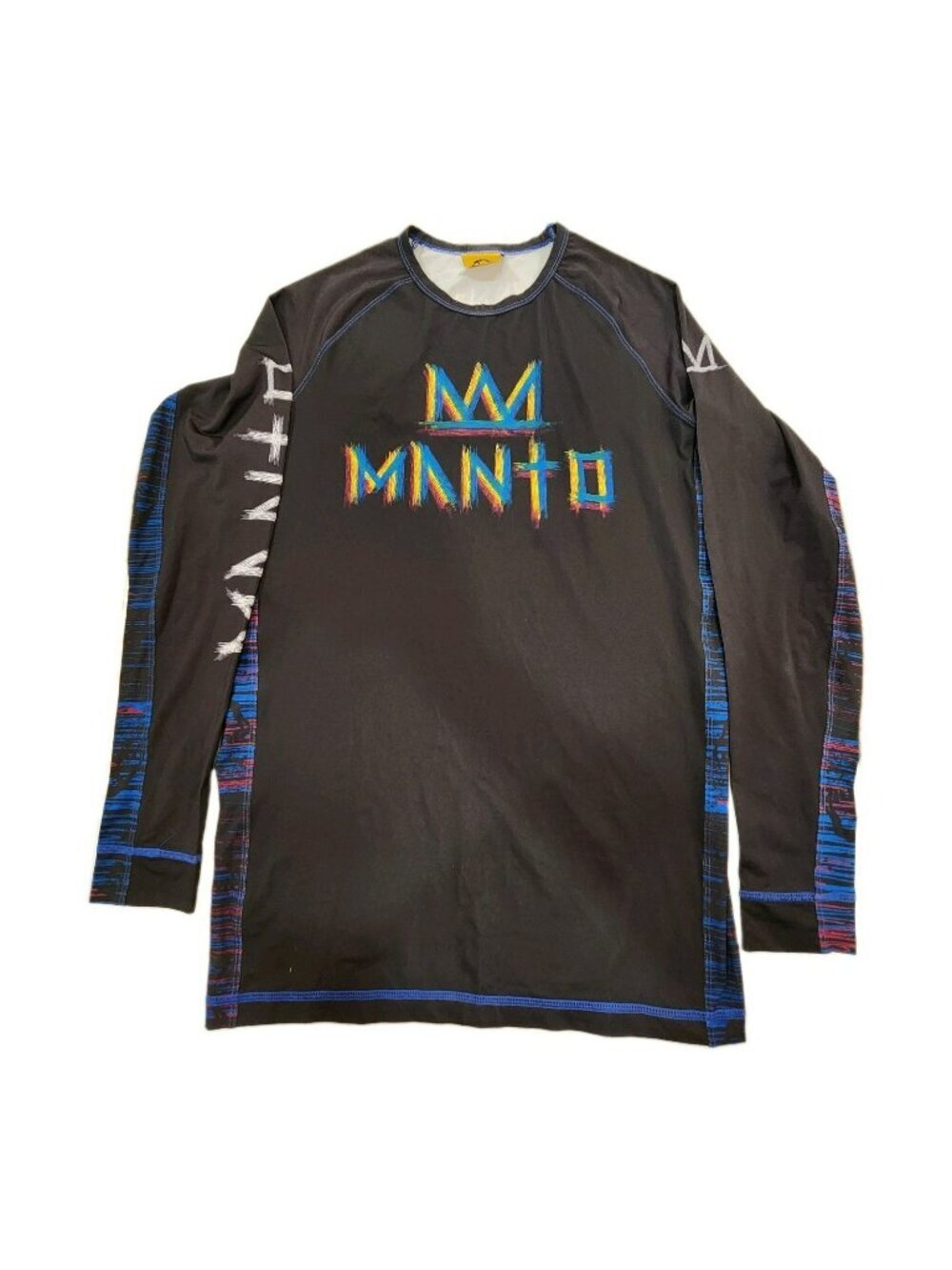 Manto Rashguard Shirt Mens XL Super Heavy Weight Fighters Clothing Active Wear
